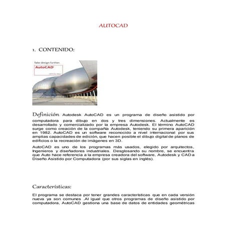 Modificar sólidos y superficies en autocad | DOCX