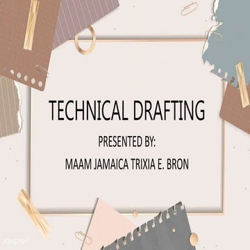 AUTO CAD TECHNICAL DRAFTING MODULES FOR GRADE 9 AND GRADE 10