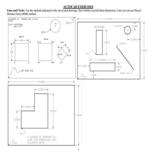 Comprehensive AutoCAD Training: From Basic Drawing to 3D Modeling and ...