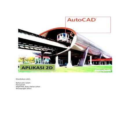 Autocad 2d modul aplikasi
