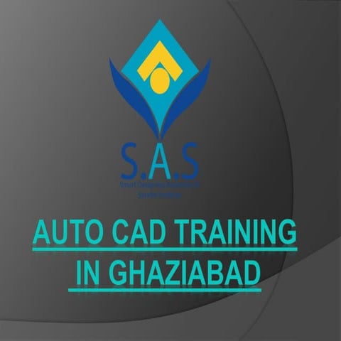 Auto cad introduction sas institute