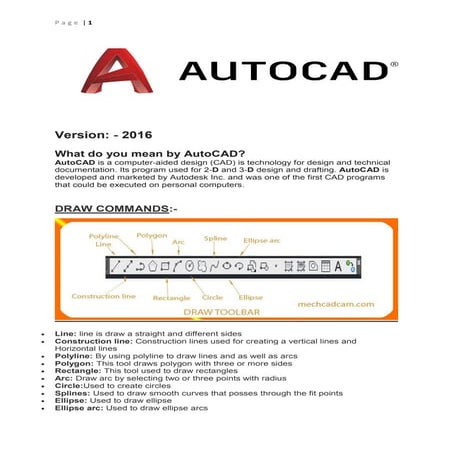 AutoCAD & Welding tTchnology