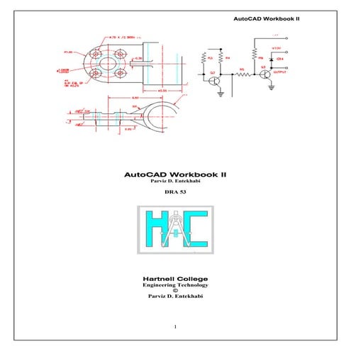 Auto cad workbook2d   hartnell college engineering technology