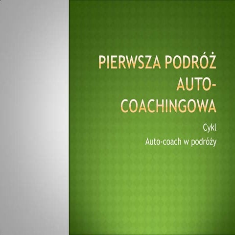 Autocoach 1