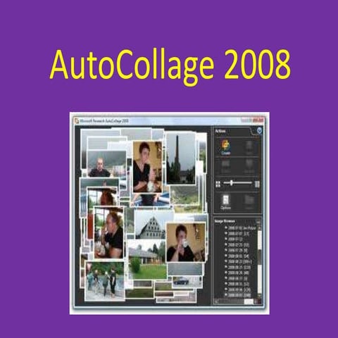 Auto collage 2008 by Agustina Miguez | PPTX