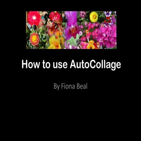How to use Autocollage | PPTX