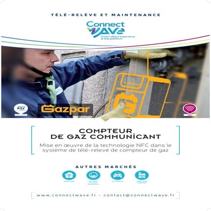 Compteur de gaz communicant