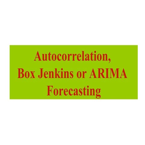 autocorrelation in statistics with example