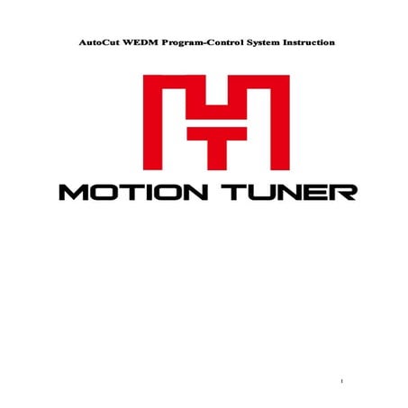 Auto cutmanual | PDF