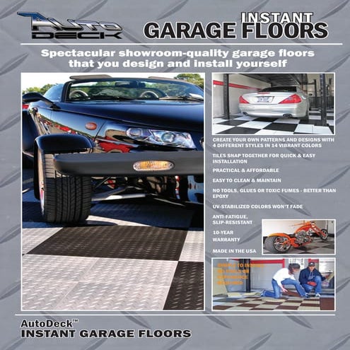 AutoDeck Instant Garage Floors