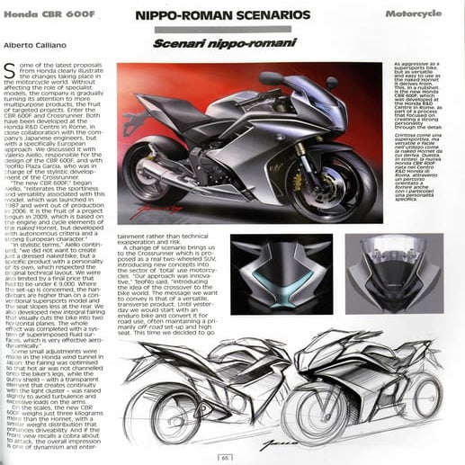 AUTO&DESIGN Magazine Honda R&D Europe (Italy design office) | PDF