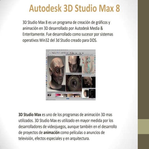 3d studio max | PPTX