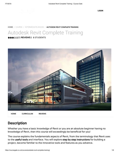 Autodesk Revit Complete Training - Course Gate