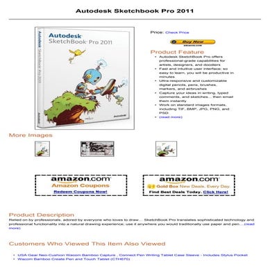 Autodesk sketchbook pro 2011