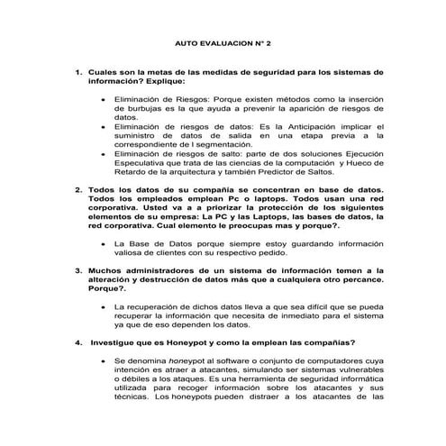 Auto evaluacion 2