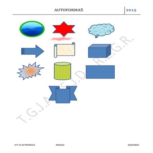 Autoformas | DOCX