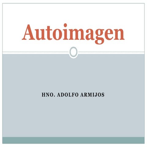 Autoimagen hermano adolfo