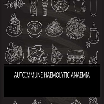 Autoimmune haemolytic anaemia