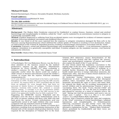 Autoimmunity and non