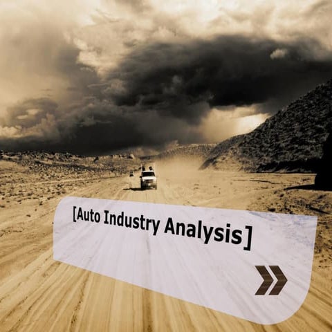 Indian Auto Industry Analysis