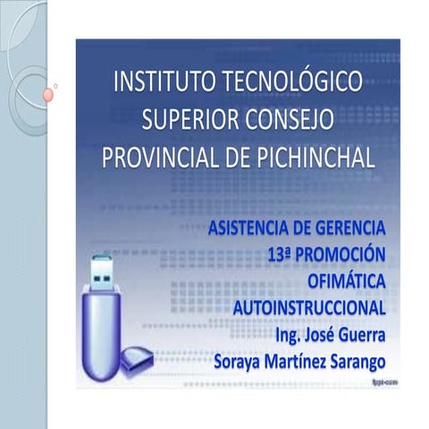 Auto Instruccional Ofimática 