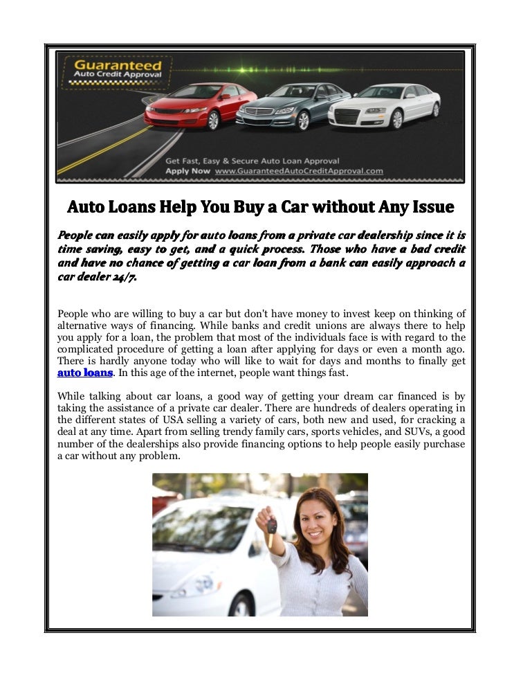 can you buy a car without a loan
