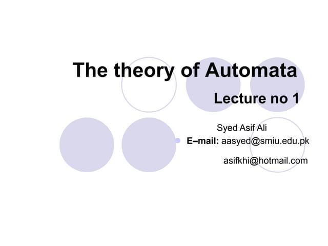 Automata