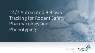 24x7 Automated Behavior Tracking For Rodent Safety in Pharmacology