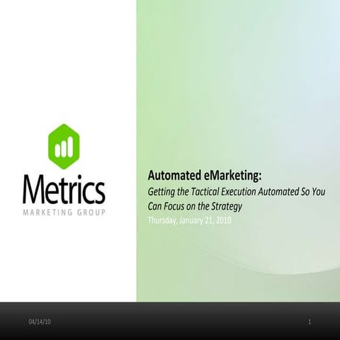 Automated eMarketing