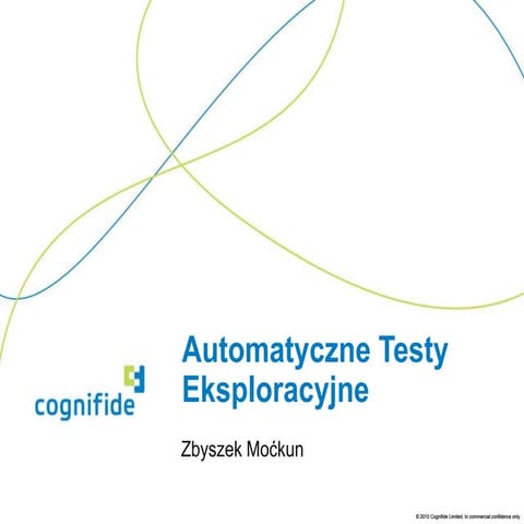 Automated Exploratory Tests