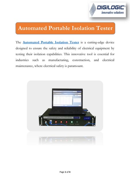 Vacuum Leak Tester | PPT