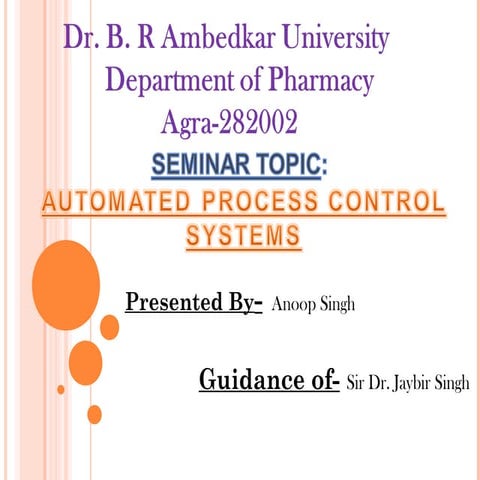 Automated process control and CAM