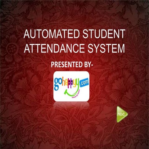 Presenting the new RFID and sms based digital attendance system.At just 300/-