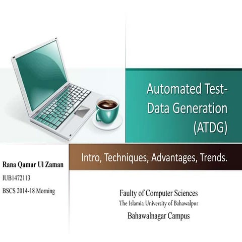 Test data generator | PPTX
