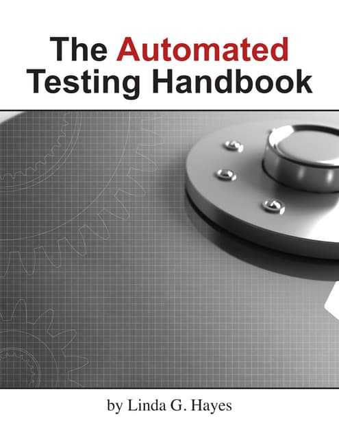 Automated testing handbook