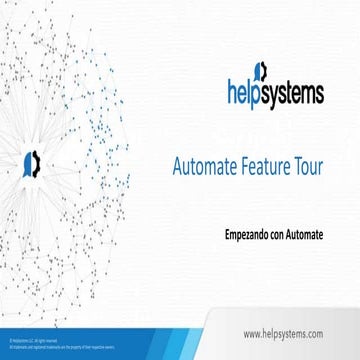 Automate feature tour