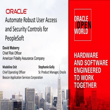 Chief Risk Officer, American Fidelity, strengthens secuirty with Advanced Con...