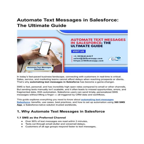 Automate Text Messages in Salesforce - The Ultimate Guide.pdf