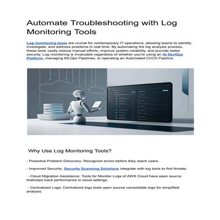 Automate Troubleshooting with Log Monitoring Tools.pdf