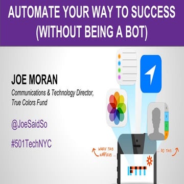 Automate your way to success
