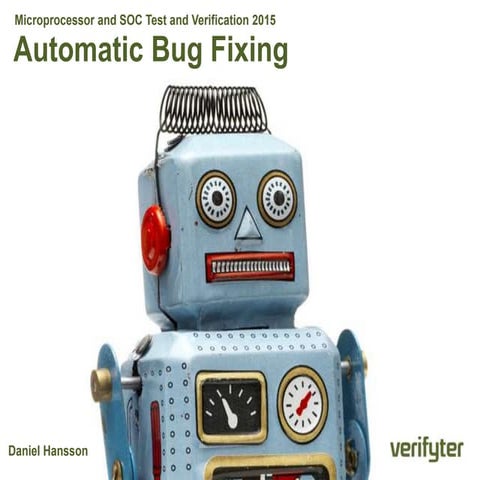 Automatic Bug Fixing
