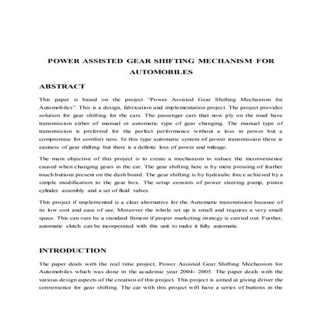  Automatic-gear-shift-mechanism