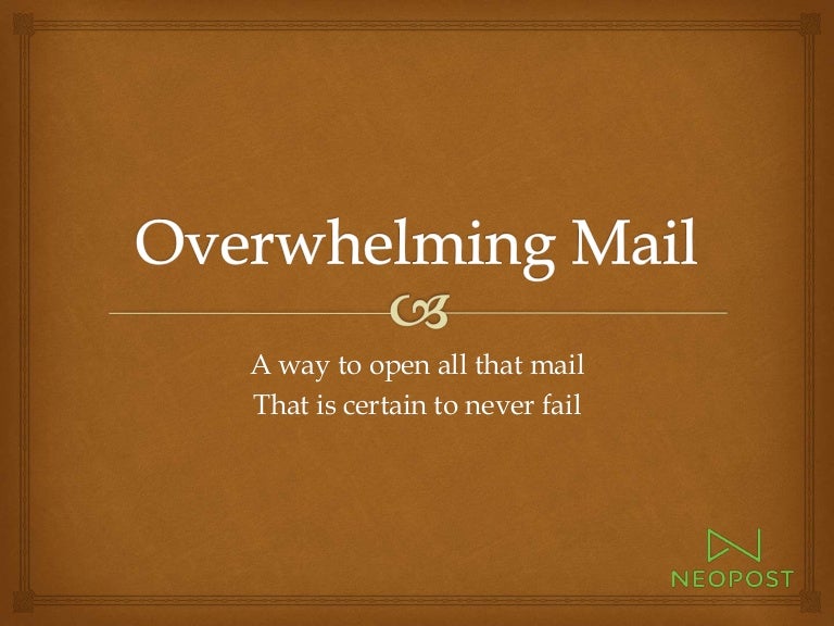 Automatic Mail Opener