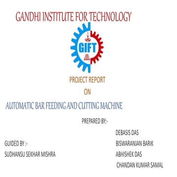 Automatic bar feeding and cutting machine with out vice