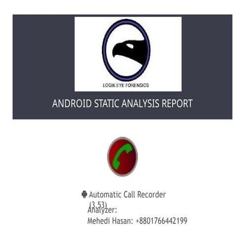 Malware analysis Automatic Call Recorder.pptx