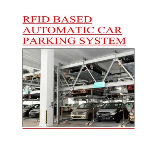 Automatic car parking system 