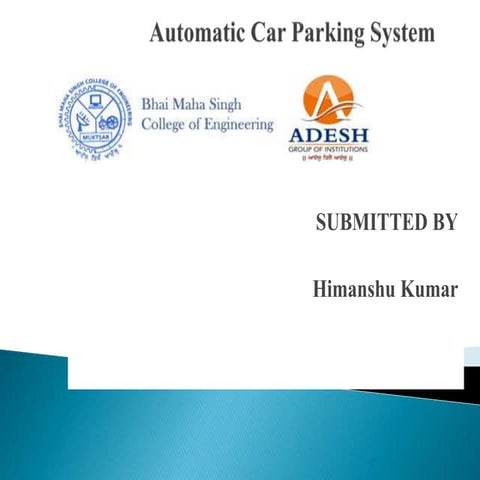 Automatic car parking system by Himanshu