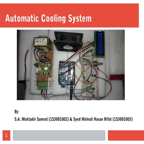Automatic cooling system | PPT
