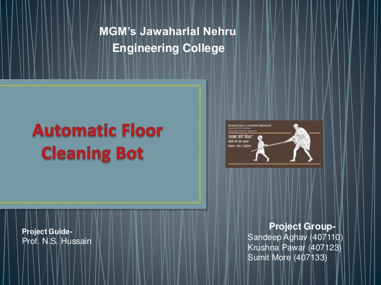 Automatic floor cleaner