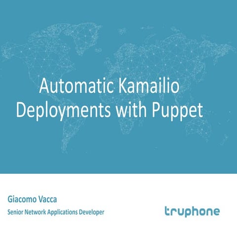 Automatic Kamailio Deployments With Puppet